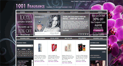 Desktop Screenshot of 1001fragrance.ca